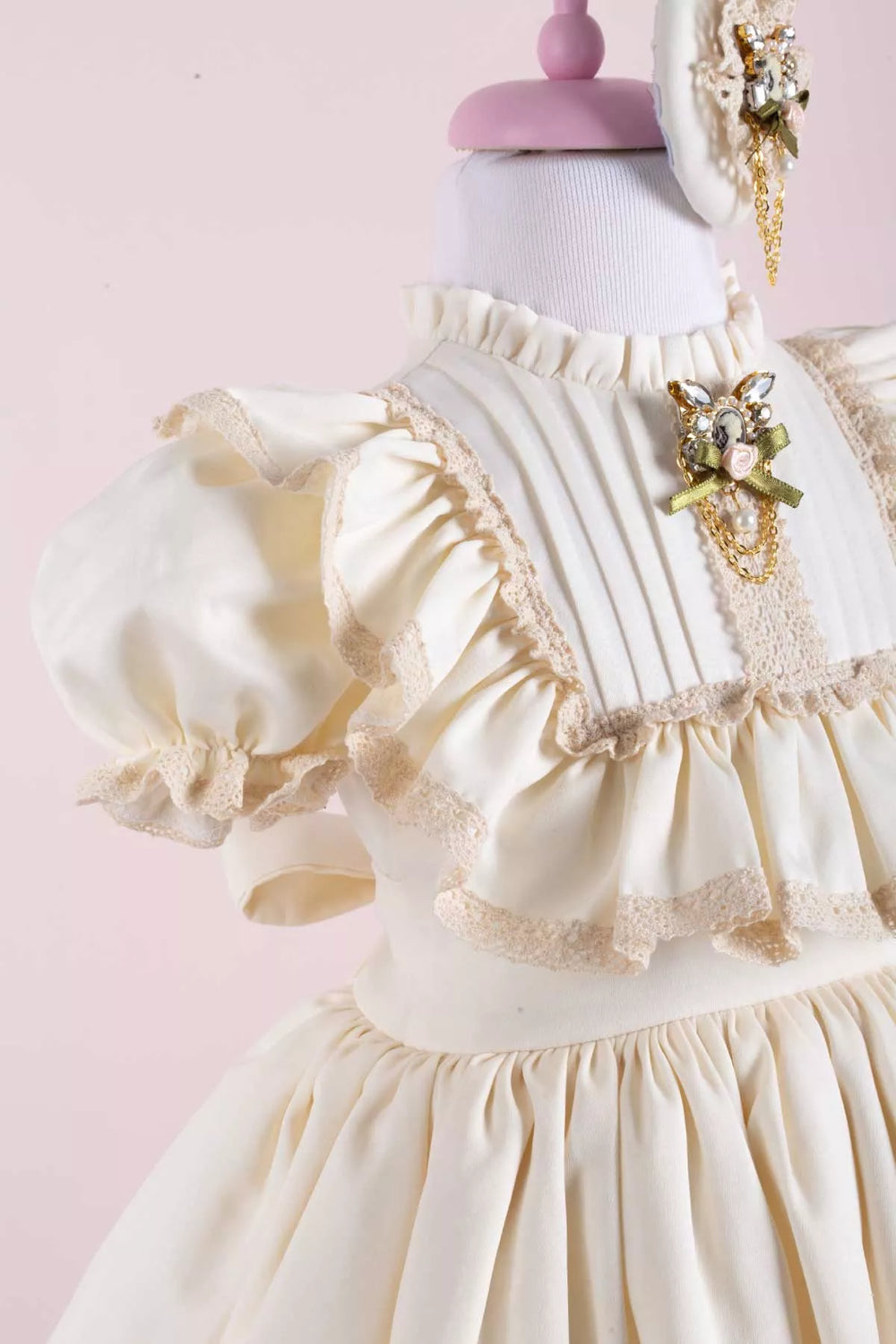White baby dress