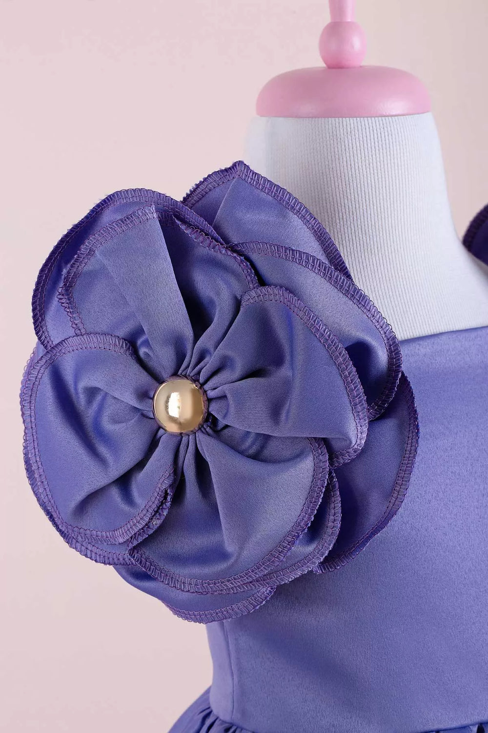 Purple party dress