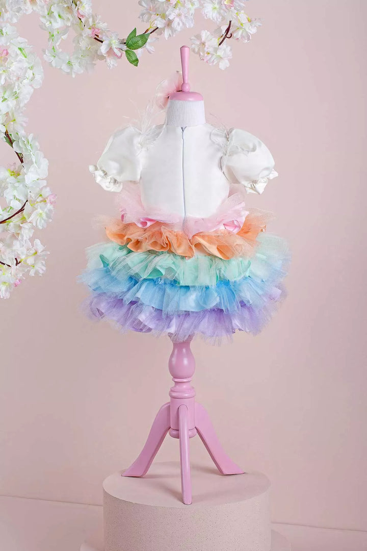 Unicorn rainbow dress