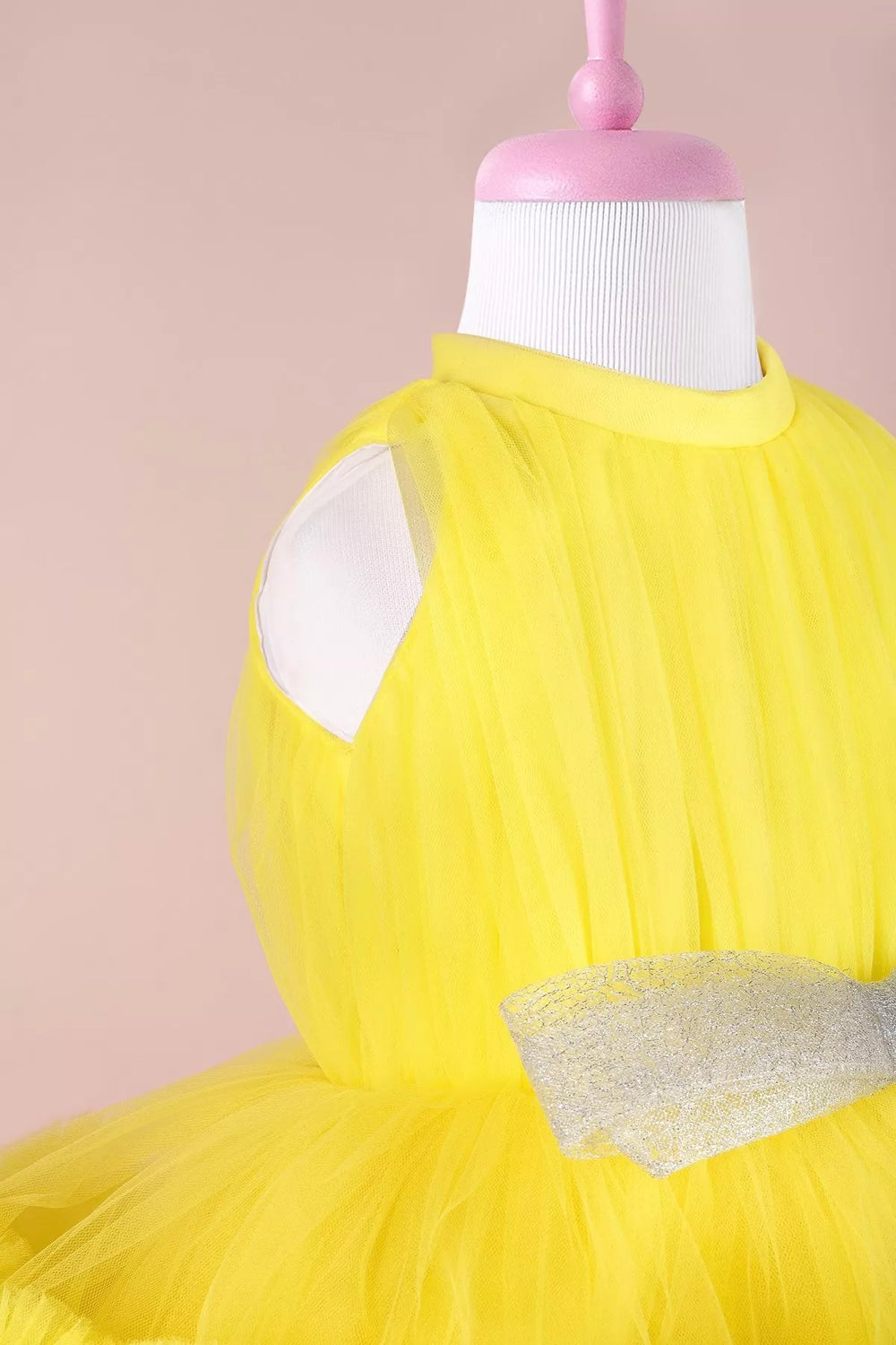 Yellow party dress