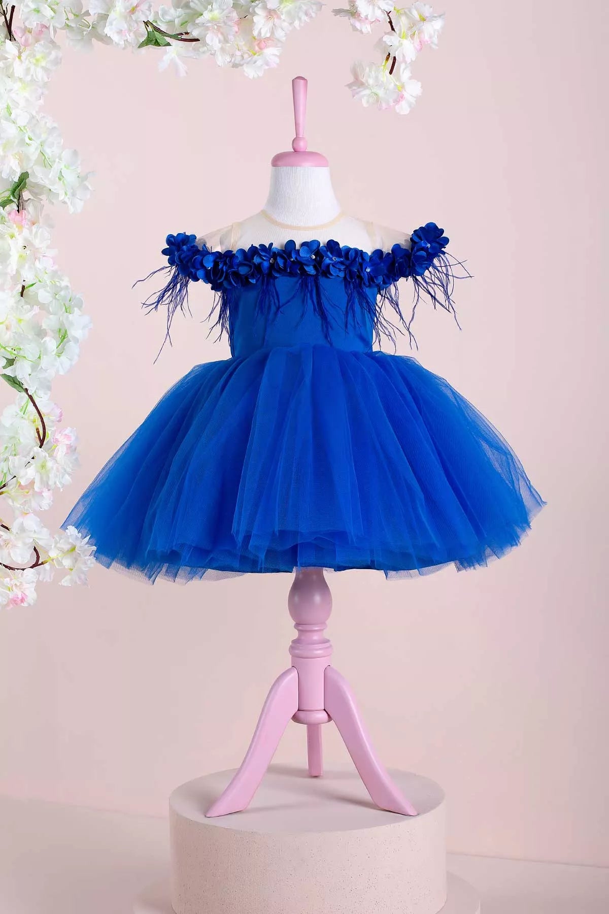 Baby Girl Party Kids Dresses for Children Fancy Flower Petal Evening Little  Clothes - China Dress and Girl Dress price | Made-in-China.com